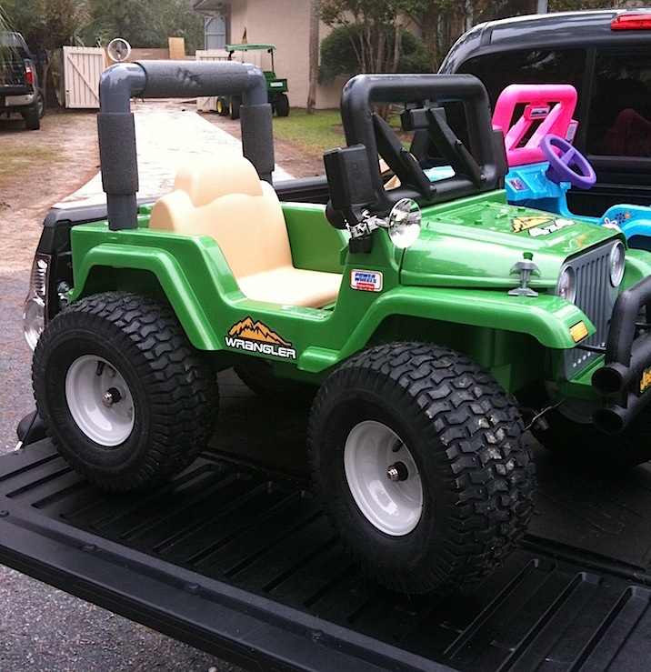 power wheels that drive on grass
