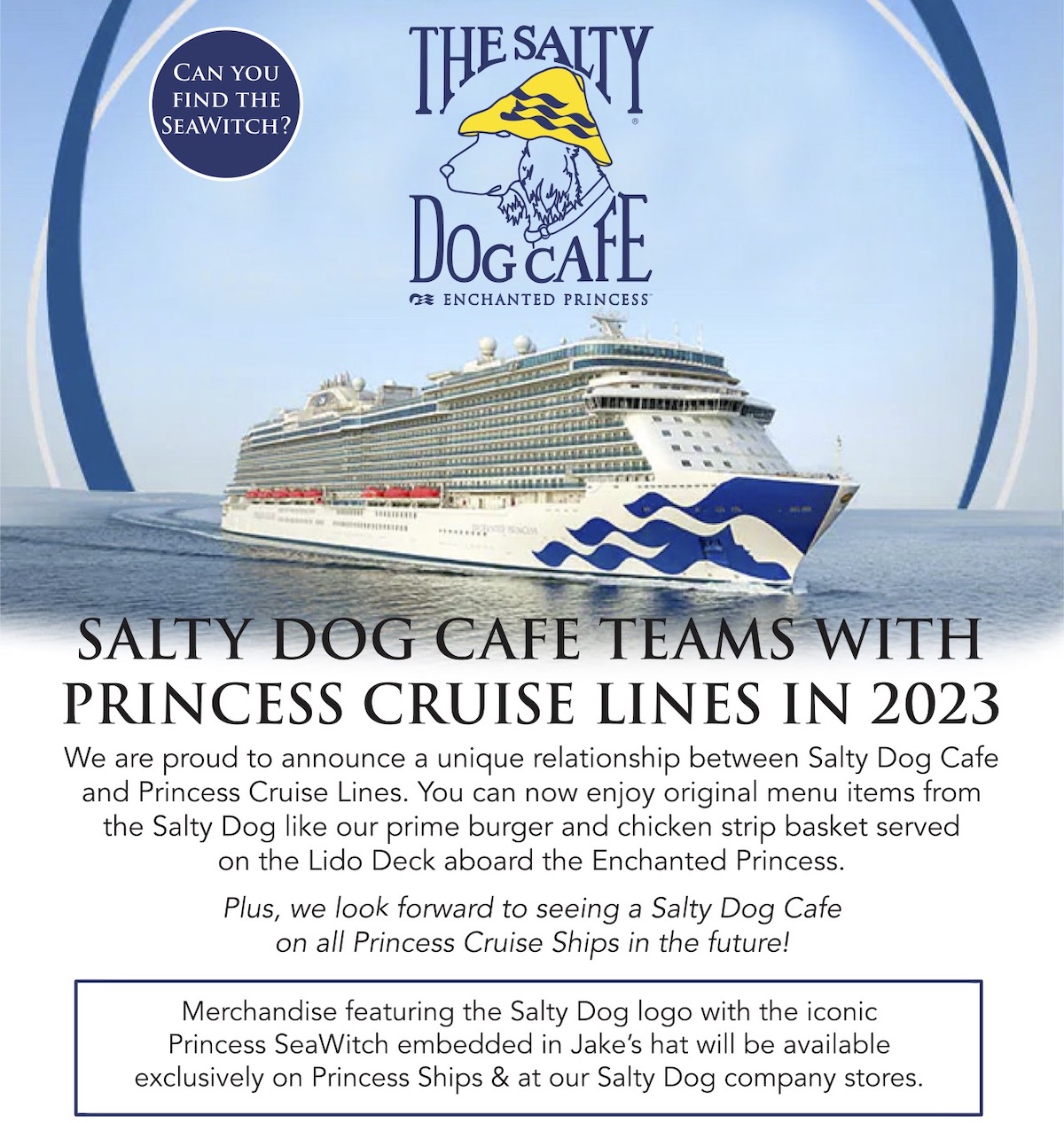 Salty Dog & Princess Cruises