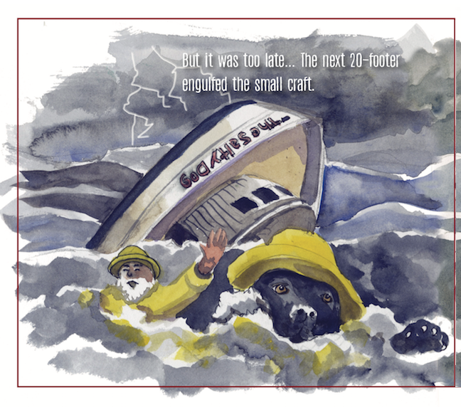 The legend of Jake the Salty Dog, written by Robbert Gossett, illustrated by Michael Meissner, Page 20
