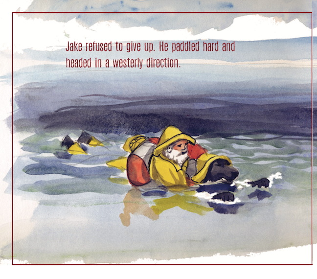 The legend of Jake the Salty Dog, written by Robbert Gossett, illustrated by Michael Meissner, Page 24
