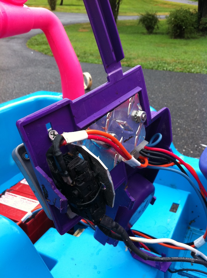 Power Wheels Mods with Variable Speed and Rubber Tires 2011