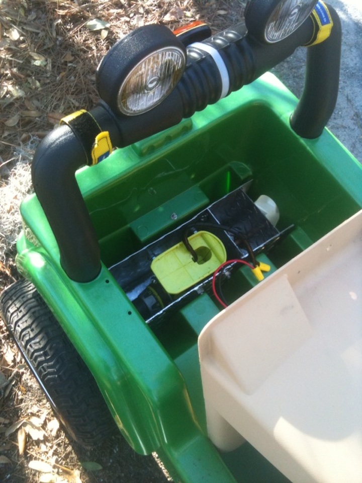 Power Wheels Mods with Variable Speed and Rubber Tires 2011